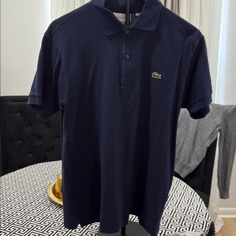 Lacoste Dark Blue Polo Shirt